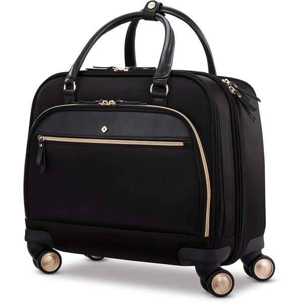 Samsonite Women's Mobile Solution Spinner Mobile Office ,Black