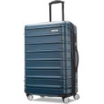 Samsonite Omni 2 Hardside Expandable Luggage with Spinner Wheels, Checked-Medium 24-Inch, Nova Teal