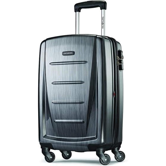 Samsonite Winfield 2 Hardside Expandable Luggage with Spinner Wheels, Carry-On 20-Inch, Charcoal