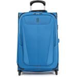 Travelpro Maxlite 5 Softside Expandable Upright 2 Wheel Luggage, Lightweight Suitcase, Men and Women, Azure Blue, Carry-On 22-Inch