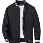 MAGCOMSEN Mens Bomber Jackets Lightweight Windbreaker Full Zip Spring Jackets Casual Stylish with Pockets