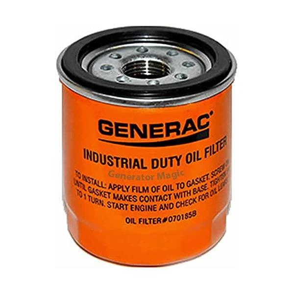 Generac Part #: 070185B - OIL FILTER 75 LONG, Colors Vary (Discontinued by Manufacturer)