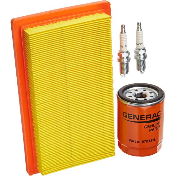 Generac 6485 Scheduled Maintenance Kit for 20kW and 22kW Standby Generators with 999cc Engine , Black
