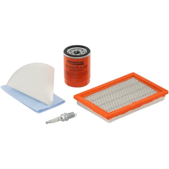 Generac 6482 Scheduled Maintenance Kit for Home Standby Generators with 8 kW 410cc Engines, Orange/White