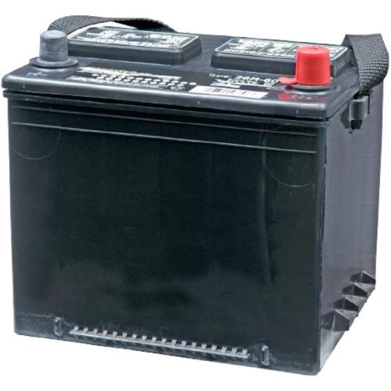 Generac 5819 Model 26R Wet Cell Battery For All Air-cooled Standby Generators, 12 Volts DC, 525 Cold Cranking Amps, Dimensions (LxWxH) 8.7" x 6.8" x 7.6"
