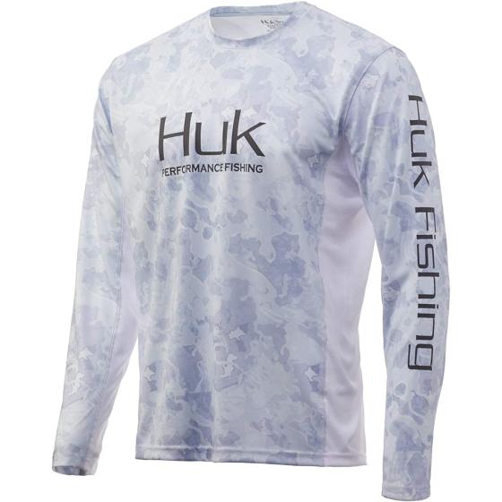 HUK Men's Icon X Camo Long Sleeve Performance Fishing Shirt