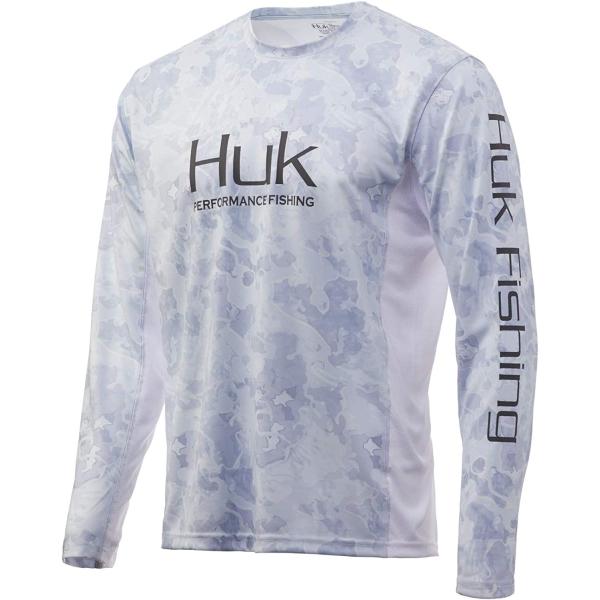 HUK Men's Icon X Camo Long Sleeve Performance Fishing Shirt