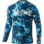 HUK Men's Pursuit Camo Vented Long Sleeve 30 UPF Fishing Shirt