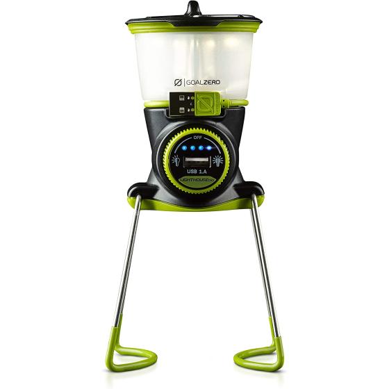 Goal Zero Lighthouse Mini Core Lantern, Small Solar-Powered and USB Lantern for Camping and Emergency Use