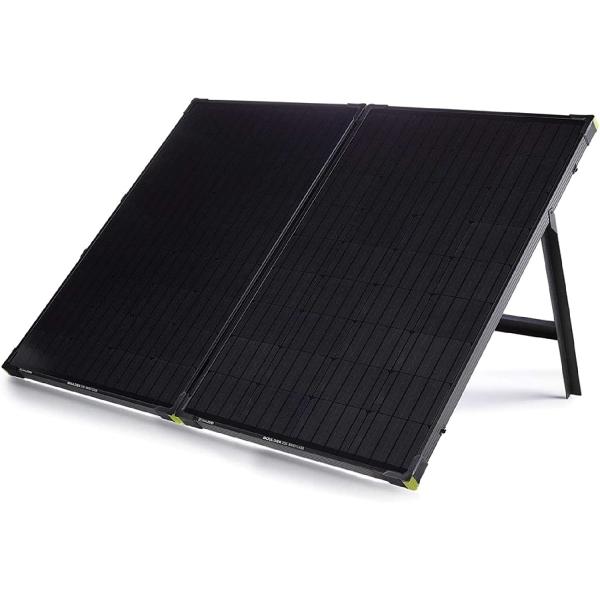 Goal Zero Boulder 200 Briefcase, 200-Watt Monocrystalline Solar Panel with Kickstand, Portable Solar Panel for Camping and Tailgating, Emergency Solar Power