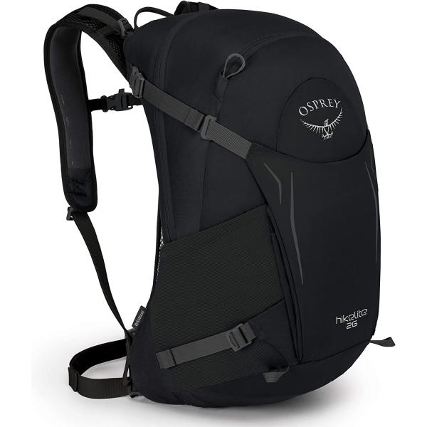 Osprey Hikelite 26 Hiking Backpack, Black