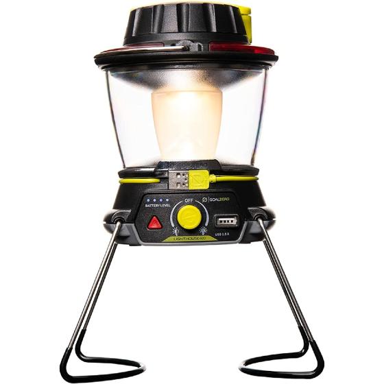 Goal Zero Lighthouse 600 Camping Lantern, 600-Lumen Hand Crank LED Lantern