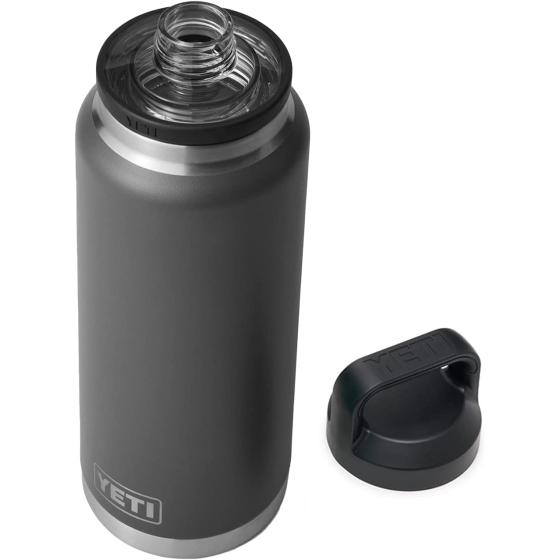 YETI Rambler 36 oz Bottle, Vacuum Insulated, Stainless Steel with Chug Cap