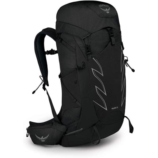 Osprey Talon 33 Men's Hiking Backpack , Stealth Black, Large/X-Large