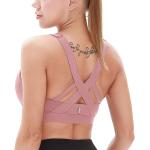 icyzone Women's Workout Yoga Clothes Activewear Racerback Strappy Sports Bras