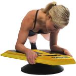 Stealth Abs + Plank Core Trainer - Get Strong Sexy Abs and Lean Core Playing Games On Your Phone; Free iOS/Android App; 4 Free Mobile Games Included; Dynamic Abs & Core Training; Only 3 Minutes a Day (Yellow)