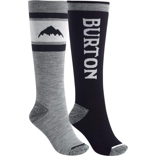 Burton Women's Weekend Midweight Ski/Snowboard Sock 2-Pack