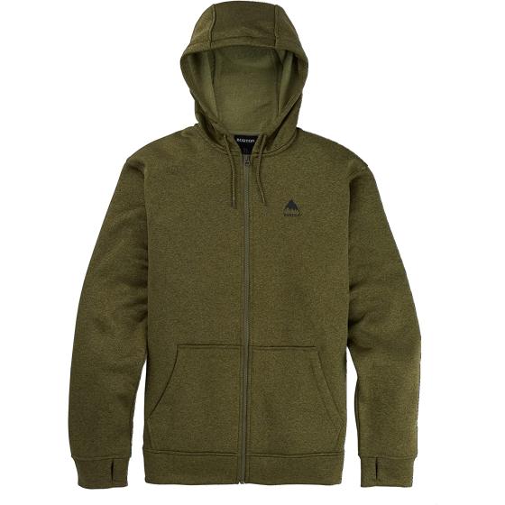Burton Men's Oak Full-Zip Hoodie Sweatshirt
