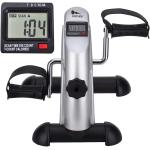 Mini Exercise Bike, himaly Under Desk Bike Pedal Exerciser Portable Foot Cycle Arm & Leg Peddler Machine with LCD Screen Displays