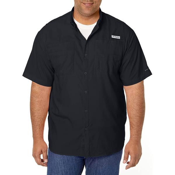 Columbia Men's PFG Tamiami Ii UPF 40 Short Sleeve Fishing Shirt