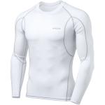 TSLA 1 or 3 Pack Men's UPF 50+ Long Sleeve Compression Shirts, Athletic Workout Shirt, Water Sports Rash Guard