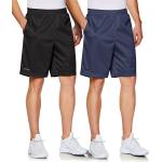 TSLA 1 or 2 Pack Men's Mesh Baseketball Shorts, Quick Dry Gym Training Workout Athletic Shorts, Running Shorts with Pockets