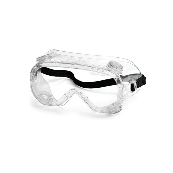 Gateway Safety 32392 Traditional Technician Splash Safety Goggle, 390 Cap Vent, Clear Anti-Fog Lens