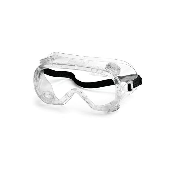 Gateway Safety 32392 Traditional Technician Splash Safety Goggle, 390 Cap Vent, Clear Anti-Fog Lens