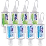 Purell Advanced Hand Sanitizer Variety Pack, Naturals and Refreshing Gel, 1 Fl Oz Travel Size Flip-Cap Bottle with Jelly Wrap Carrier (Pack of 8) - 3900-09-ECSC