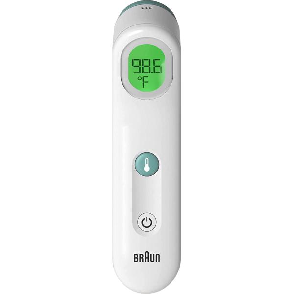 Braun Forehead Thermometer?-??Digital?Thermometer?with Professional Accuracy and Color Coded Temperature Guidance -?Thermometer for Adults, Babies, Toddlers and Kids