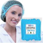 Medd Max Disposable Bouffant Cap (Hair Net) Spun-Bounded Poly Hair Head Cover Eco-Friendly, Non-Toxic, Latex Free