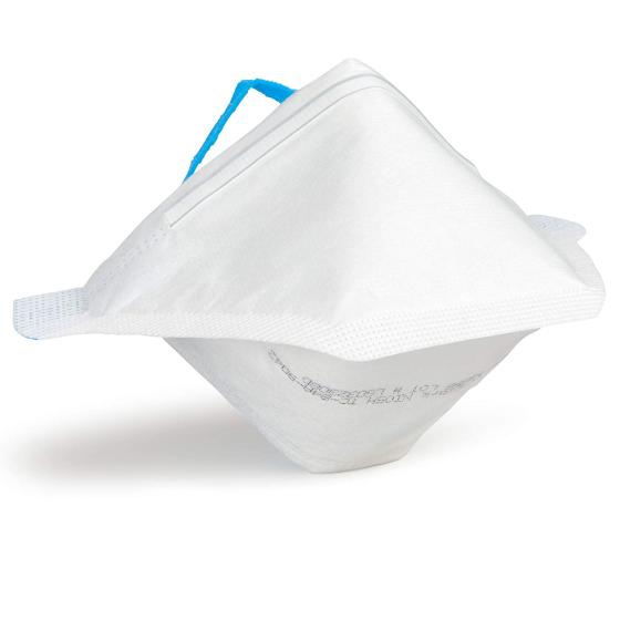 Kimberly-Clark Professional N95 Pouch Respirator (53358), NIOSH-Approved, Made in U.S.A., Regular Size, 50 Respirators/Bag, White