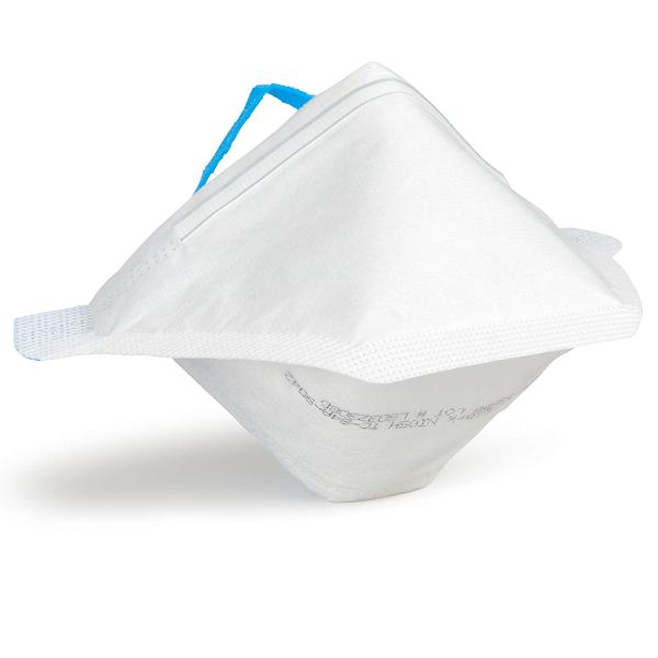 Kimberly-Clark Professional N95 Pouch Respirator (53358), NIOSH-Approved, Made in U.S.A., Regular Size, 50 Respirators/Bag, White