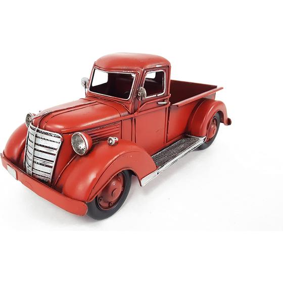 Red Metal Truck