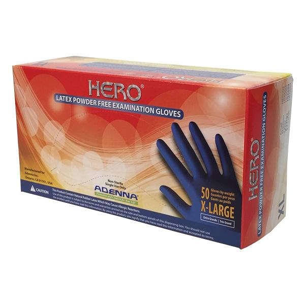 Adenna Men Adults Unisex Adults Disposable automotive care products, Blue, X-Large Pack of 50 US
