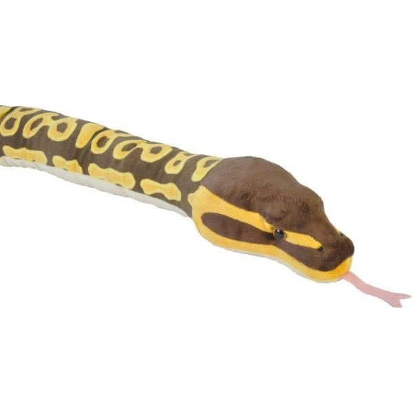 Wild Republic Snakes, Snake Plush, Stuffed Animal, Plush Toy, Gifts for Kids, Ball Python, 54"