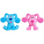 Blue’s Clues & You! Beanbag Plush Blue & Magenta 2-Pack, by Just Play, Multi-color