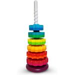 ODELA Spinning Toy – Premium Stacking Toy for Kids - One Year Old Stacking Toys – Strong ABS Plastic – Rainbow Spinning Wheel Toy – Fun and Engaging Brain Development Toys for Kids