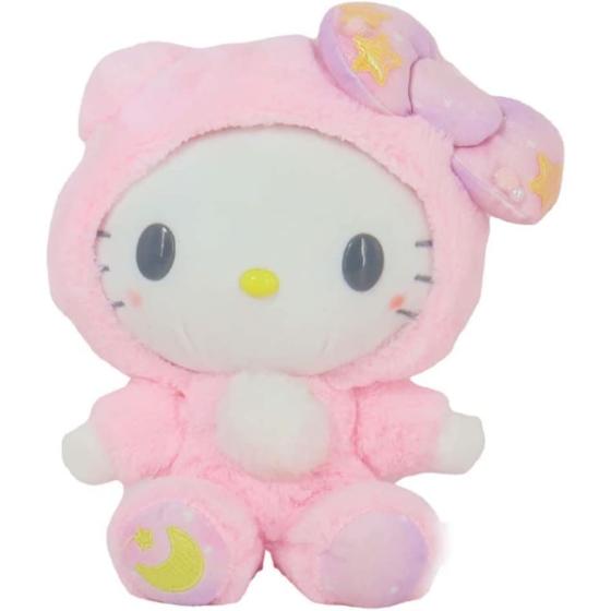 ZYLESRR Plush Dolls, Cute Cartoon Strawberry My Melody Plush Dolls, Plush Pendants, Stuffed Plush Toys. (Hello Kitty)