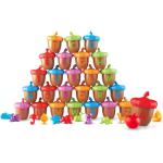 Learning Resources Alphabet Acorns Activity Set, Develops Letter Recognition, Educational Toys for Toddlers, Homeschool, Visual & Tactile Learning Toy, 78 Pieces, Ages 3+