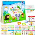 Foayex Montessori Toys for Toddlers Learning - Educational Toddler Books Activities, Preschool Learning Toys Activity Book, Autism Toddler Toys Kids Book Birthday Gifts for 3 4 5 Year Old Boys & Girls