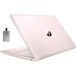 2021 HP Stream 14" HD SVA Laptop Computer, Intel Celeron N4000 Processor, 4GB RAM, 64GB eMMC Flash Memory, Intel UHD Graphics 600, 1-Year Office, Bluetooth, Win 10S, Rose Pink, 32GB SnowBell USB Card