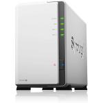 Synology 2 bay NAS DiskStation DS220j (Diskless), 2-bay; 512MB DDR4