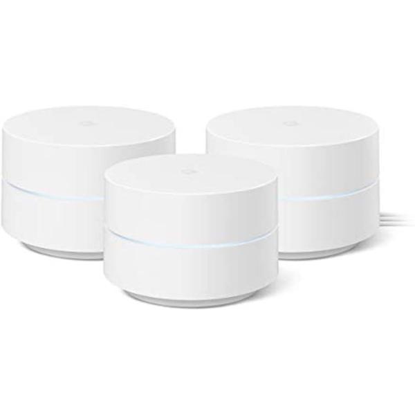 Google Wifi - AC1200 - Mesh WiFi System - Wifi Router - 4500 Sq Ft Coverage?- 3 pack