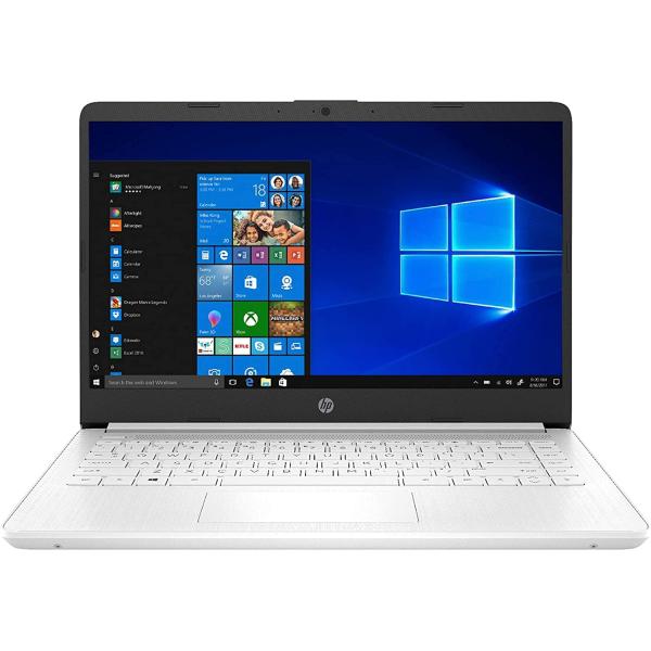 2020 HP 14" HD (1366 x 768) Thin and Light Laptop PC, Intel Celeron N4020 Dual-Core Processor, 4GB DDR4 Memory, 64GB eMMC, HDMI, WiFi, Bluetooth, Windows 10 S, 1 Year Microsoft 365, Snowflake White