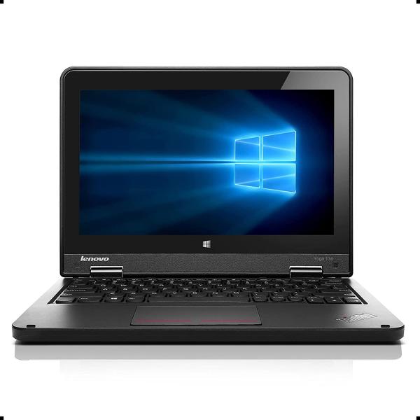 Lenovo Thinkpad Yoga 11e Laptop 11.6inch Touchscreen Convertible Ultrabook PC, Intel Quad Core Processor, 128GB Solid State Drive, 4GB DDR3 RAM, HD Webcam, LED, HDMI, Bluetooth, Windows 10 (Renewed)