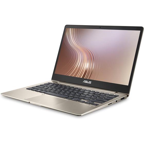 ASUS ZenBook 13 UX331UA Ultra-Slim Laptop 13.3” Full HD WideView display, 8th gen Intel Core i7-8550U Processor, 8GB LPDDR3, 256GB SSD, Windows 10, Backlit keyboard, Fingerprint, Icicle Gold