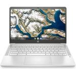 HP Chromebook Laptop 14a-na1043cl 14" Diagonal FHD IPS Display 1920 x 1080 Intel Celeron N4500 4 GB Memory 64 GB eMMC Storage Chrome OS Mineral Silver (Renewed)
