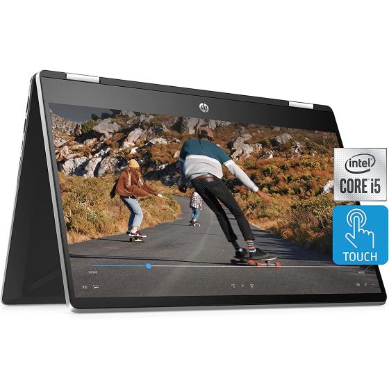 HP Pavilion x360 14 Convertible 2-in-1 Laptop, 14” Full HD Touchscreen Display, Intel Core i5, 8 GB DDR4 RAM, 512 GB SSD Storage, Windows 10 Home, Backlit Keyboard (14-dh2011nr, 2020 Model)