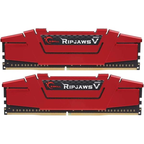 G.Skill Ripjaws V Series 32GB (2 x 16GB) 288-Pin SDRAM (PC4-19200) DDR4 2400 CL15-15-15-35 1.20V Dual Channel Desktop Memory Model F4-2400C15D-32GVR